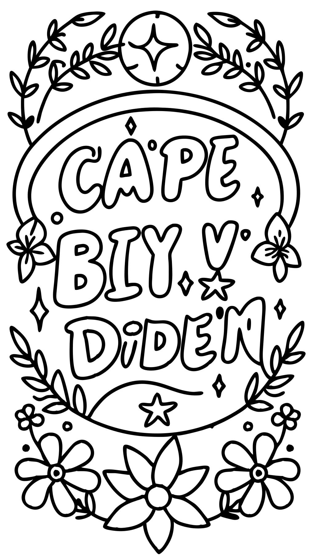 sayings coloring pages